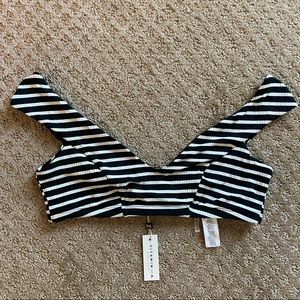 retro style bikini top by Vitamin A